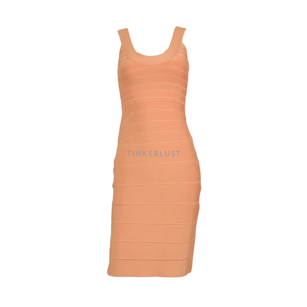 Herve leger orange dress sales